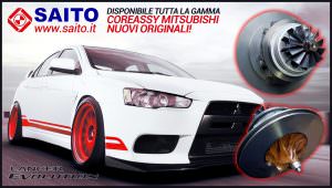 Turbo, Coreassy Originali e Soluzioni Performance per Mitsubishi Lancer Evo | SAITO