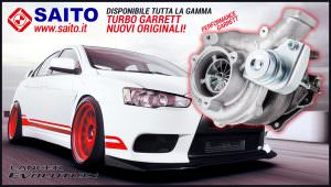 Turbo Nuovi Originali e Soluzioni Performance Garrett | SAITO