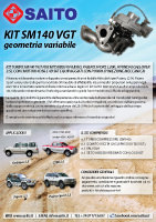 Kit elaborazione 4x4 SM140 VGT | SAITO