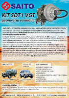 kit elaborazione 4x4 SDT1 VGT | SAITO