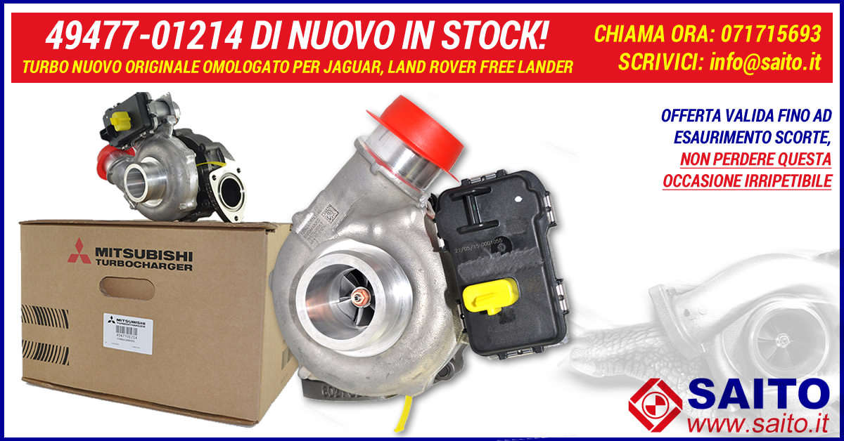 49477-01214 di nuovo in stock!