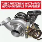 Turbo Mitsubishi 49173-07502/8 nuovo originale Mitsubishi | SAITO