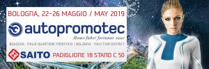 Partecipazione ad AUTOPROMOTEC 2019 | SAITO