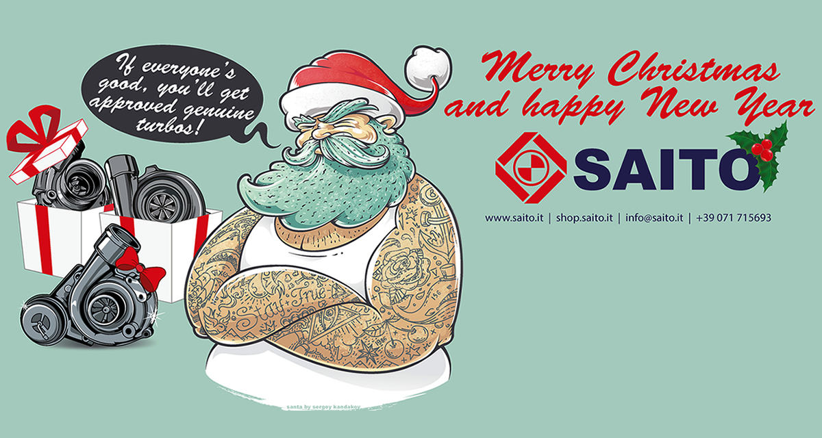 Merry Christmas and happy New Year! | SAITO