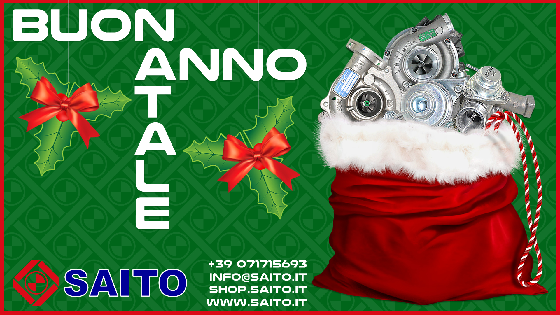 Buon Natale e Buon Anno | SAITO