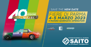 Partecipazione alla 40° edizione di Automotoretrò e alla 13° edizione di Automotoracing | SAITO