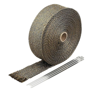 saito-kit-benda-termica-fibra-basalto-fascette Kit Nastro Termico Isolante + Fascette