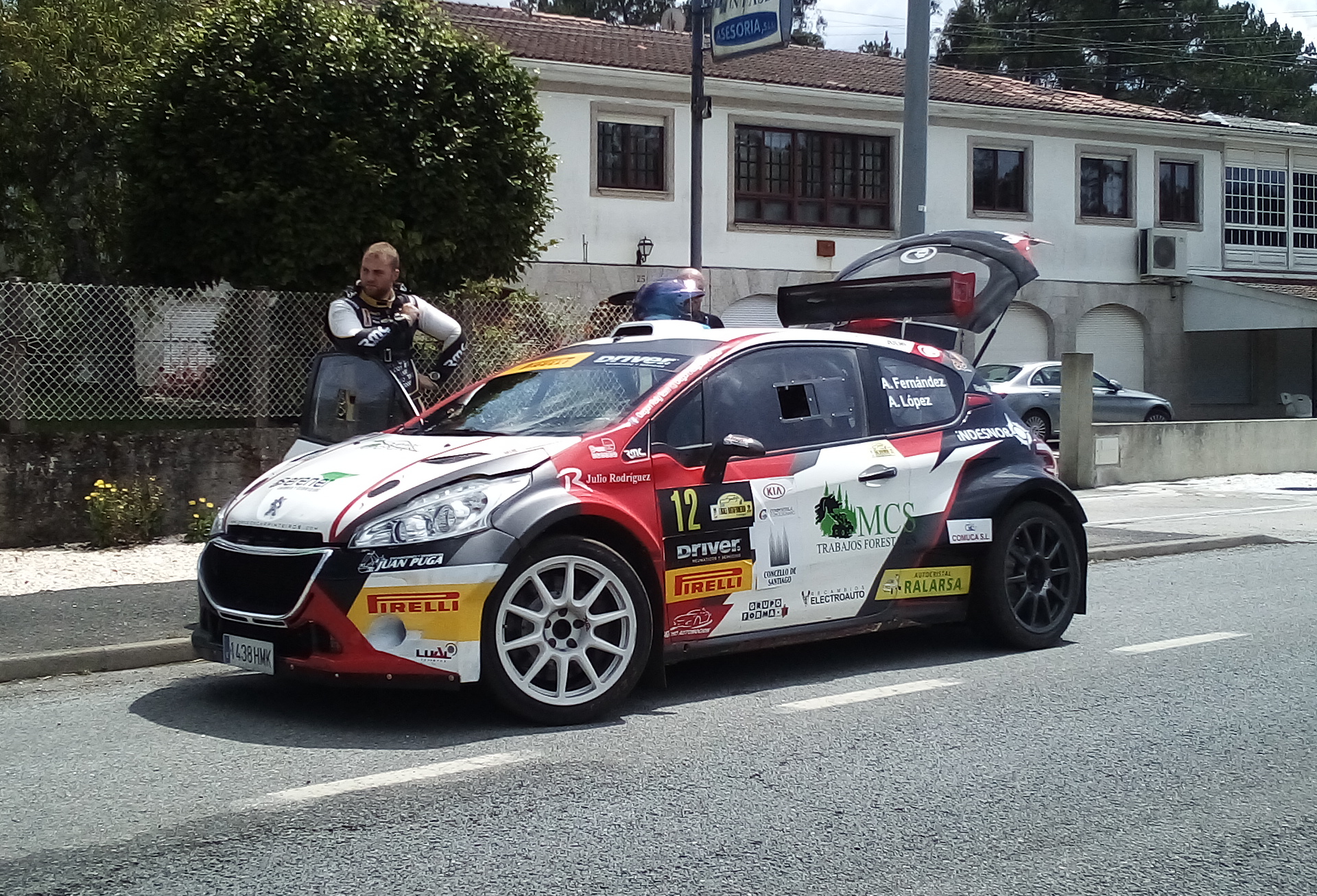 Antonio Fernández Valcarcel - Peugeot 208 Rally N5 - Botafumeiro 2019 | SAITO