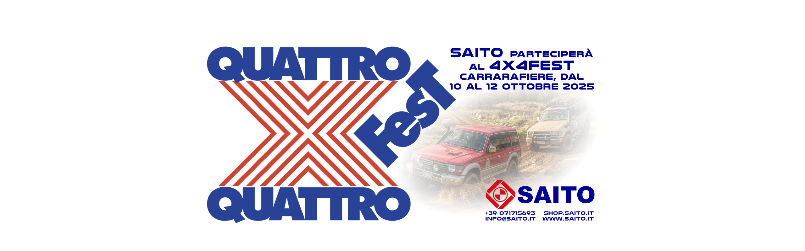 Partecipazione al Carrara 4x4 Fest 2025 | SAITO