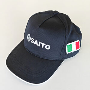 Cappellino Saito Italia Nero | SAITO