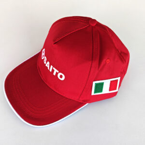 Cappellino Saito Italia Rosso | SAITO