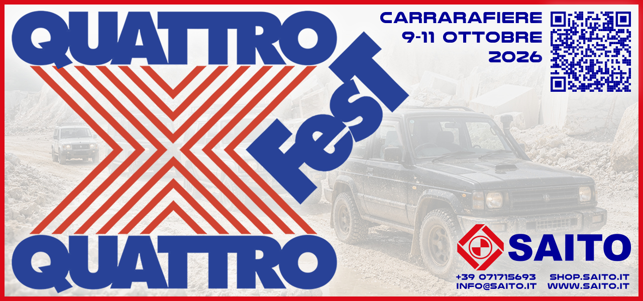 Partecipazione al Carrara 4x4 Fest 2026 | SAITO